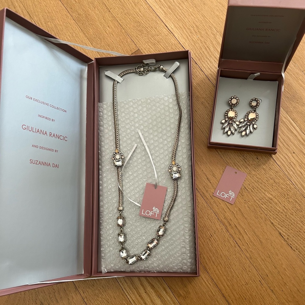 Loft Necklace & Earrings